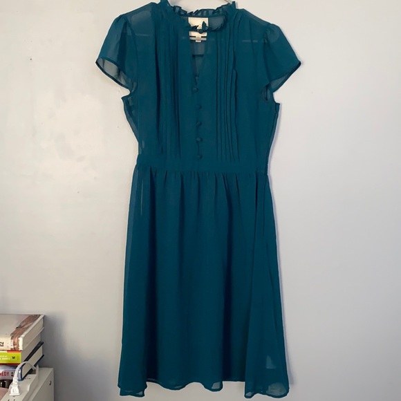 Modcloth Dresses & Skirts - ModCloth Green Dress With Buttons